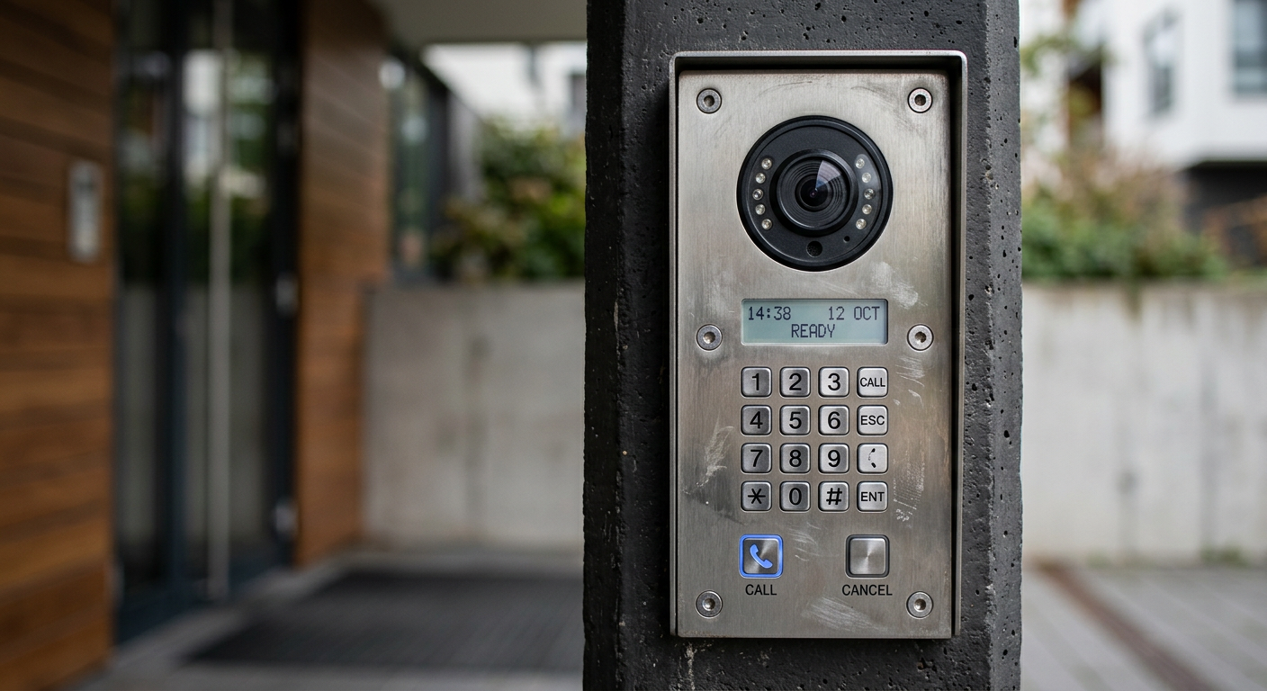 Video intercom keypad panel